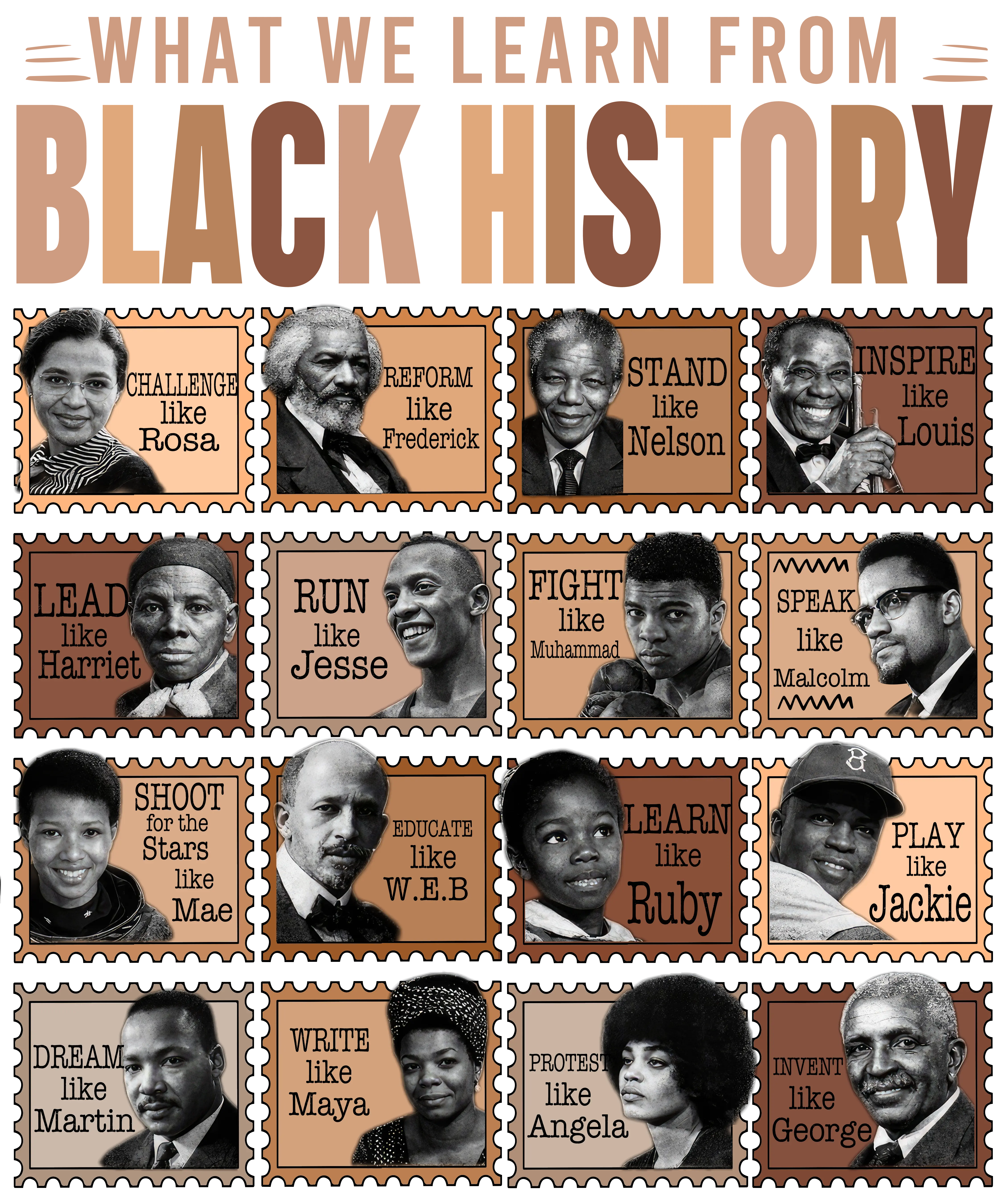 What We Learn From Black History Month Savvy Crafters Vinyl & Gifts