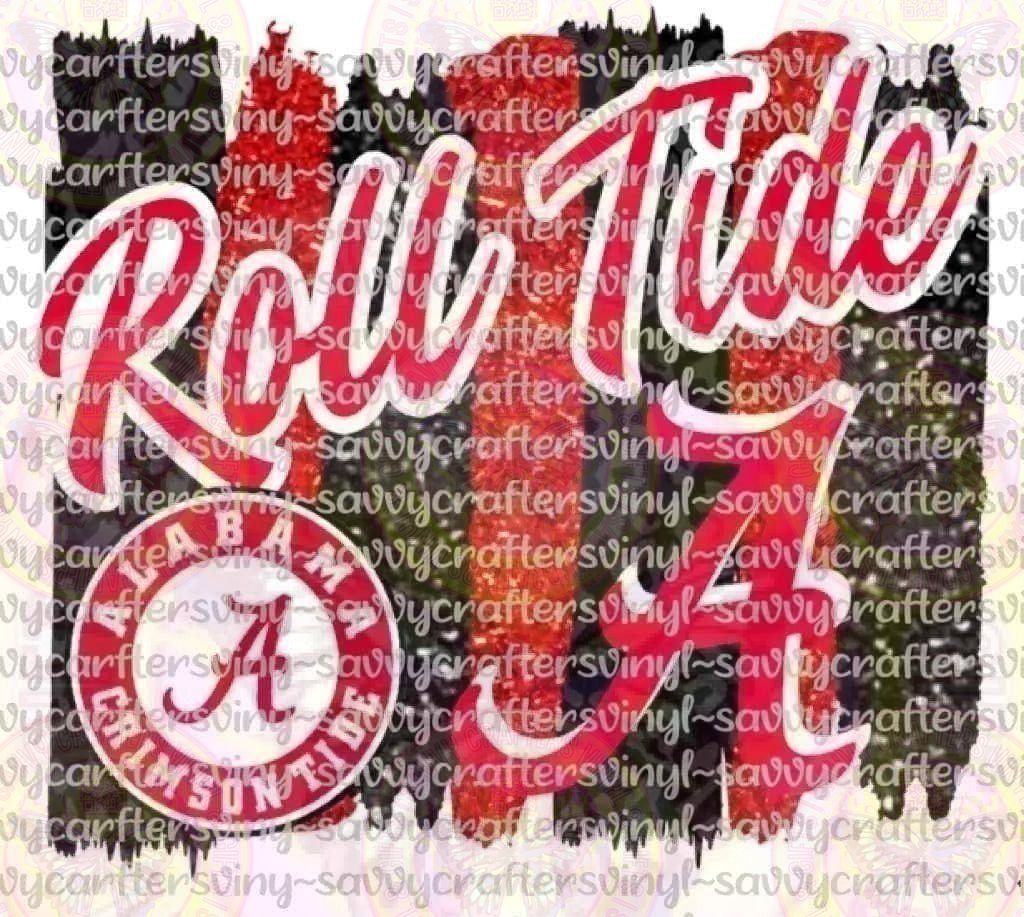 Alabama Brushstrokes - Savvy Crafters Vinyl & Gifts