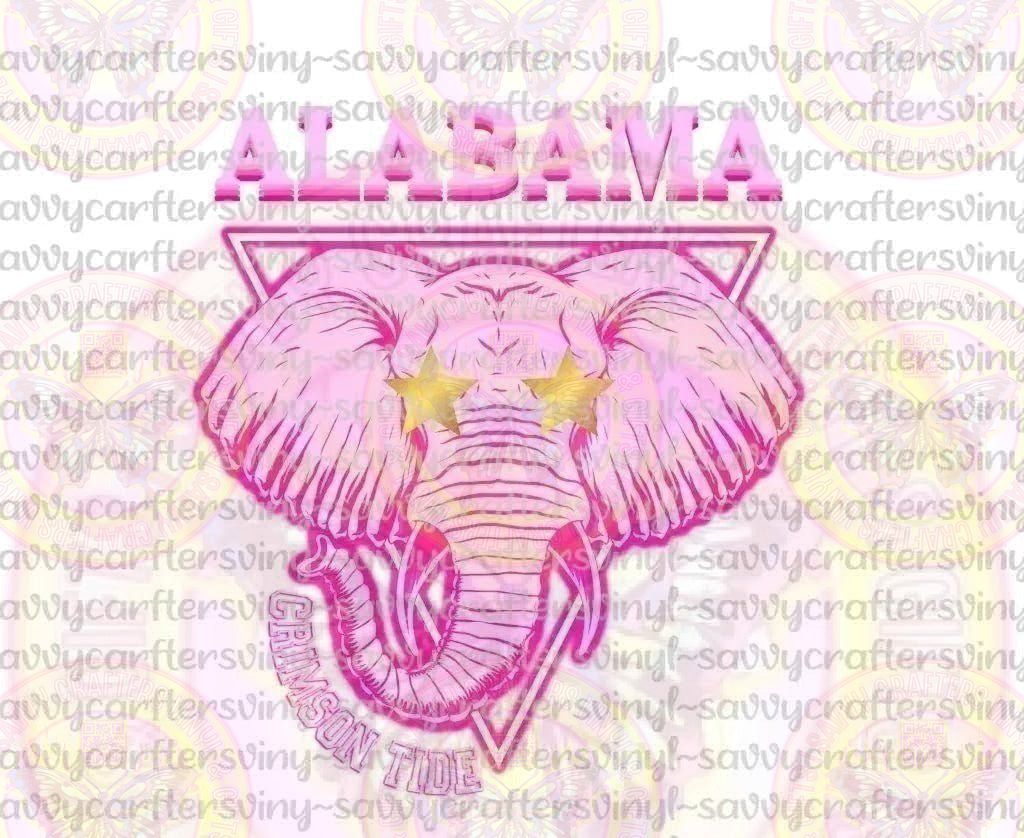 Alabama Crimson Tide Rocker Tee - Savvy Crafters Vinyl & Gifts