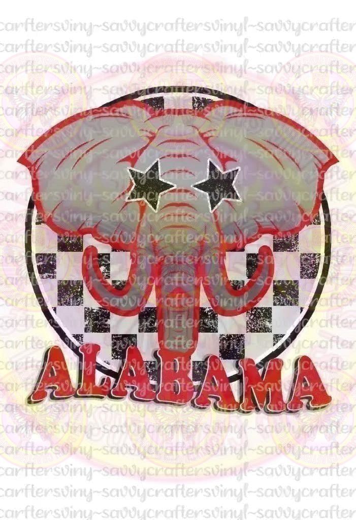 Alabama Elephant Trendy - Savvy Crafters Vinyl & Gifts