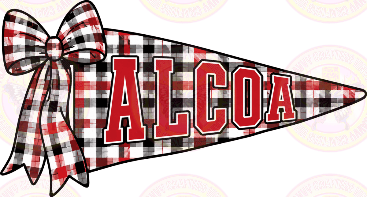Alcoa Pennant Trendy - Savvy Crafters Vinyl & Gifts