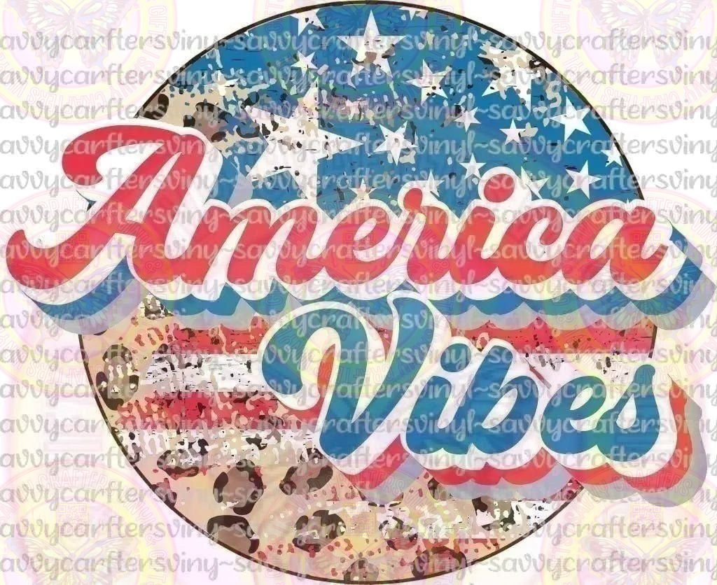 American Vibes RWB Vintage - Savvy Crafters Vinyl & Gifts
