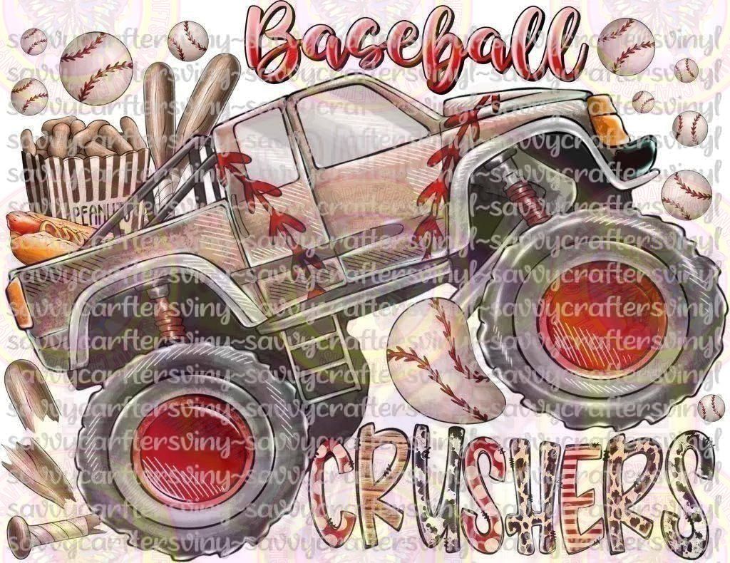 Baseball Crusher - Savvy Crafters Vinyl & Gifts