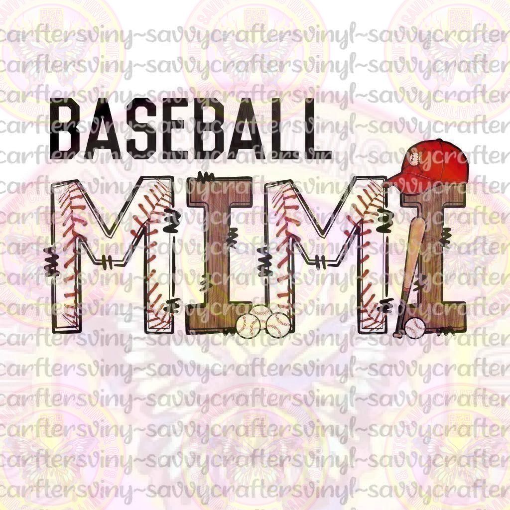 Baseball Mimi - Savvy Crafters Vinyl & Gifts