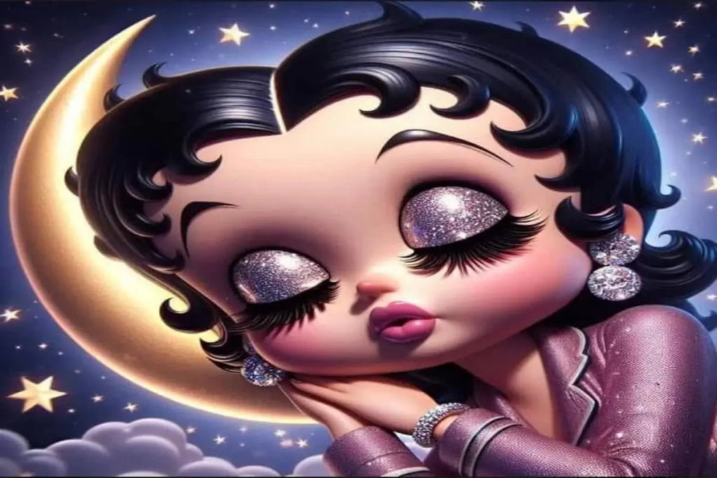 Betty Sleeping in the Stars 20oz Tumbler Wrap - Savvy Crafters Vinyl & Gifts