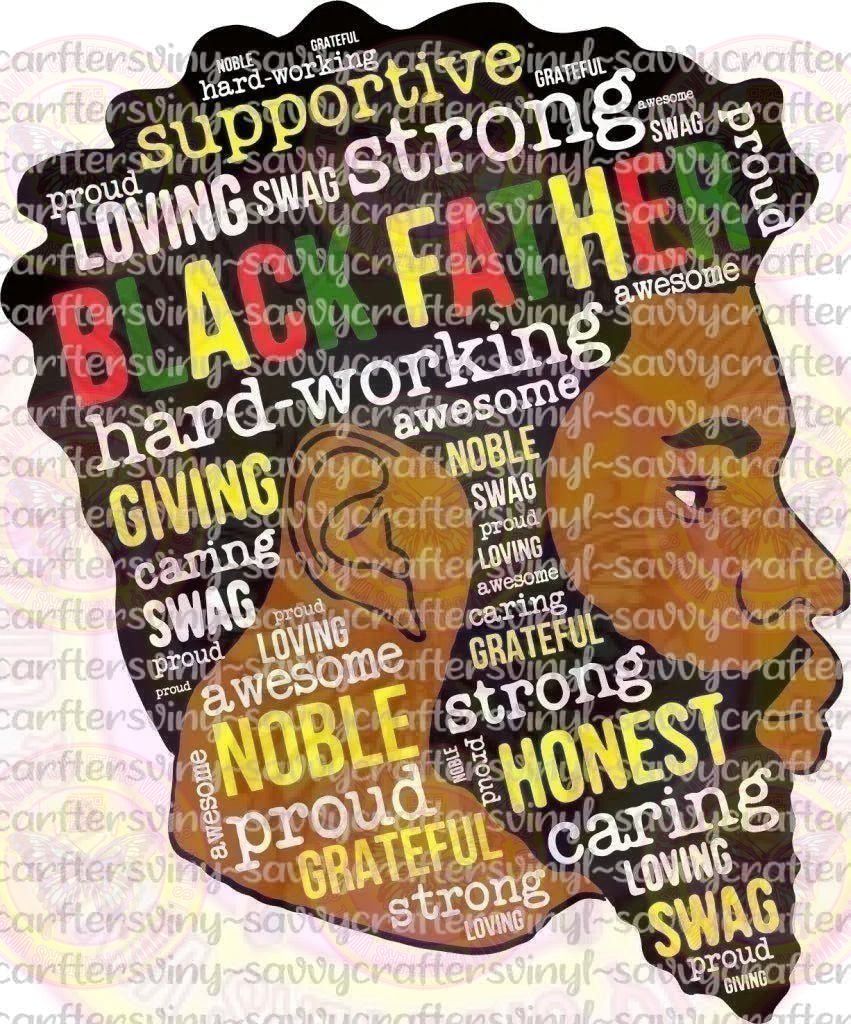 Black Father RGY - Savvy Crafters Vinyl & Gifts