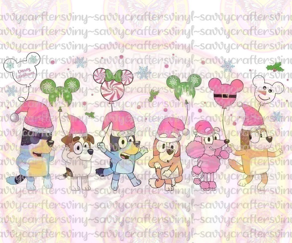 Blue Dog and friends - Savvy Crafters Vinyl & Gifts