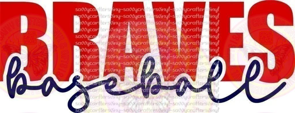 Braves Baseball - Savvy Crafters Vinyl & Gifts