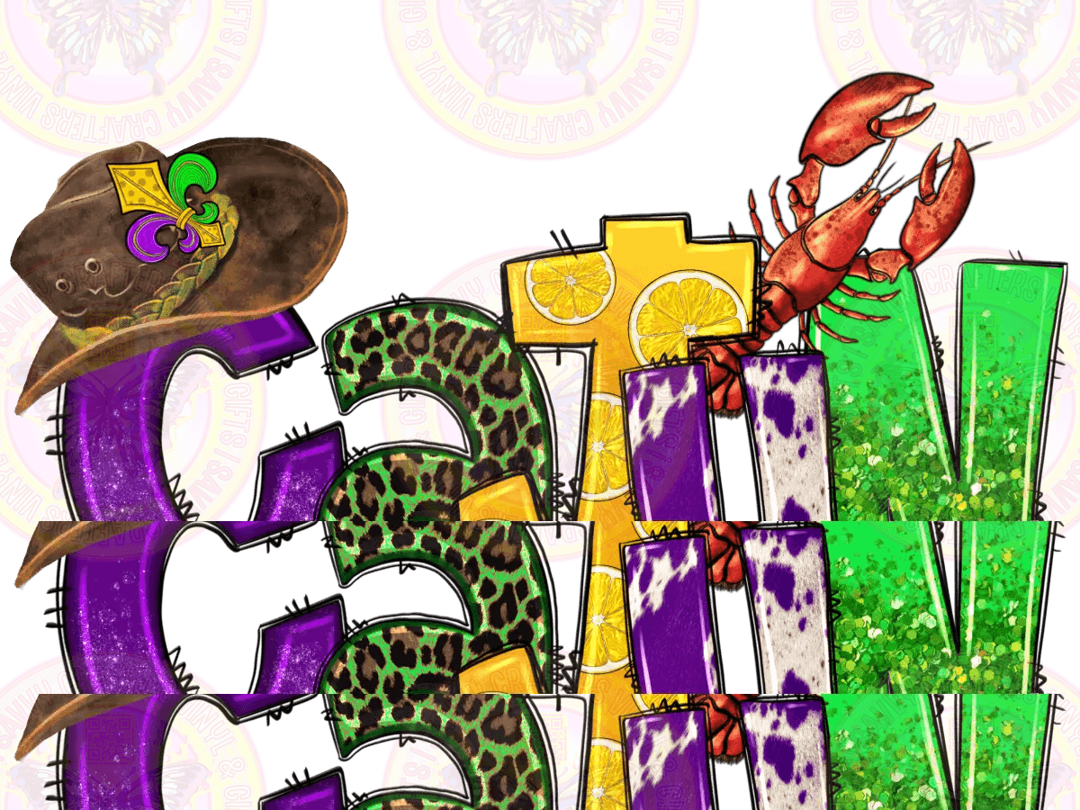 Cajun to the core - Savvy Crafters Vinyl & Gifts