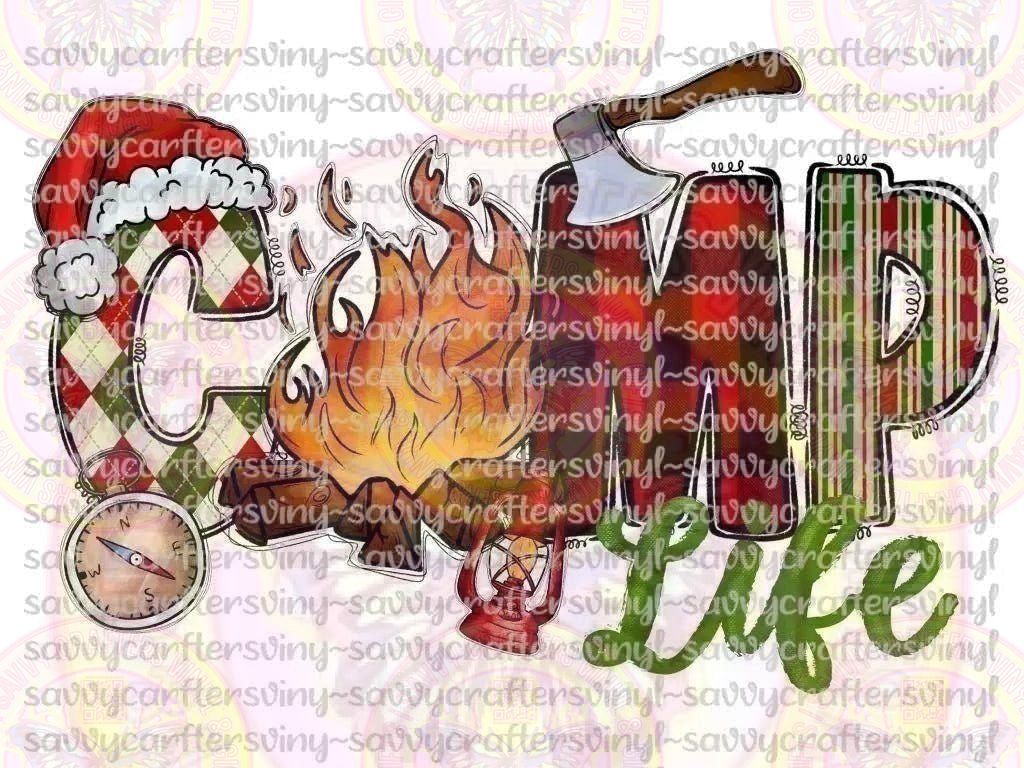 Camp Life Christmas - Savvy Crafters Vinyl & Gifts