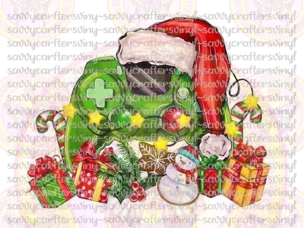 Christmas Gamer - Savvy Crafters Vinyl & Gifts