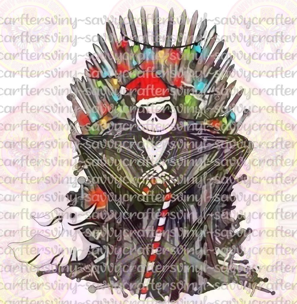 Christmas Is Coming Jack Skeleton - Savvy Crafters Vinyl & Gifts
