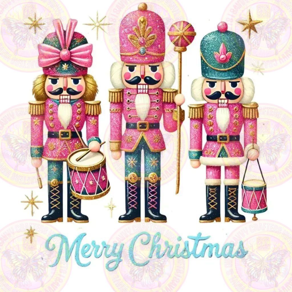 Christmas Nutcracker Merry Christmas - Savvy Crafters Vinyl & Gifts