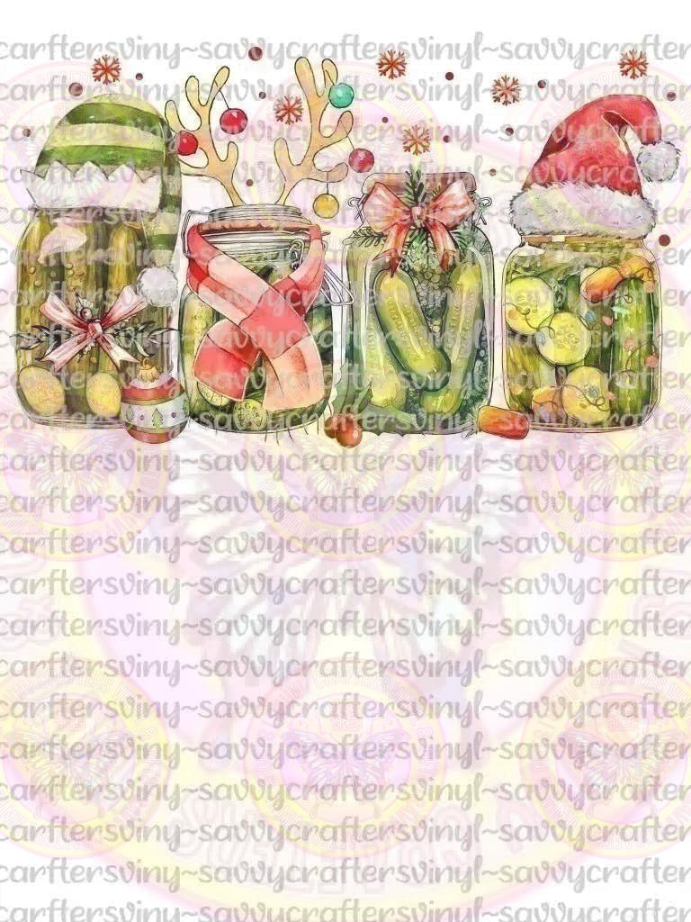 Christmas Pickles - Savvy Crafters Vinyl & Gifts