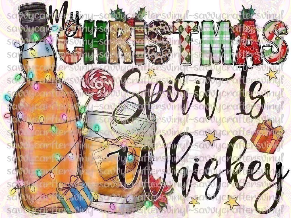 Christmas Spirits - Savvy Crafters Vinyl & Gifts