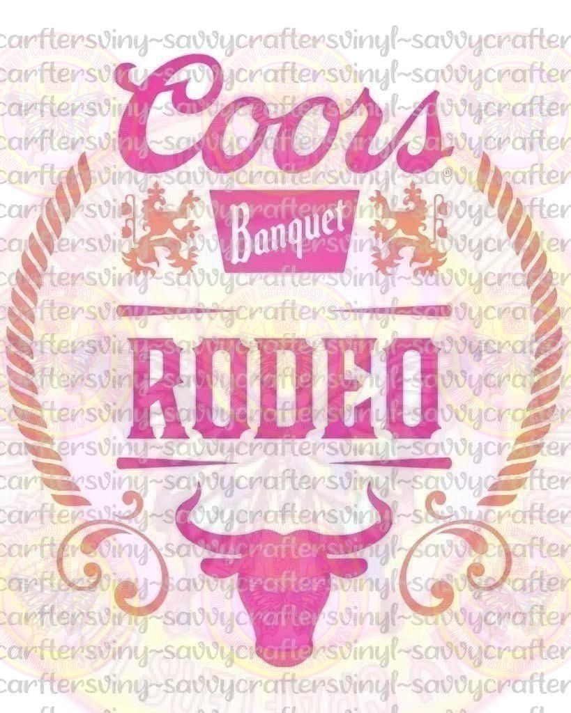 Coors Banquet Rodeo - Savvy Crafters Vinyl & Gifts