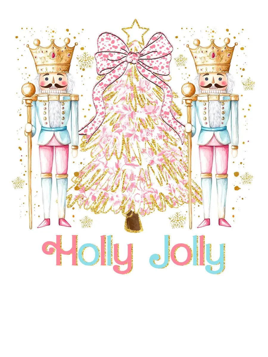 Pastel Christmas Trees Vinyl