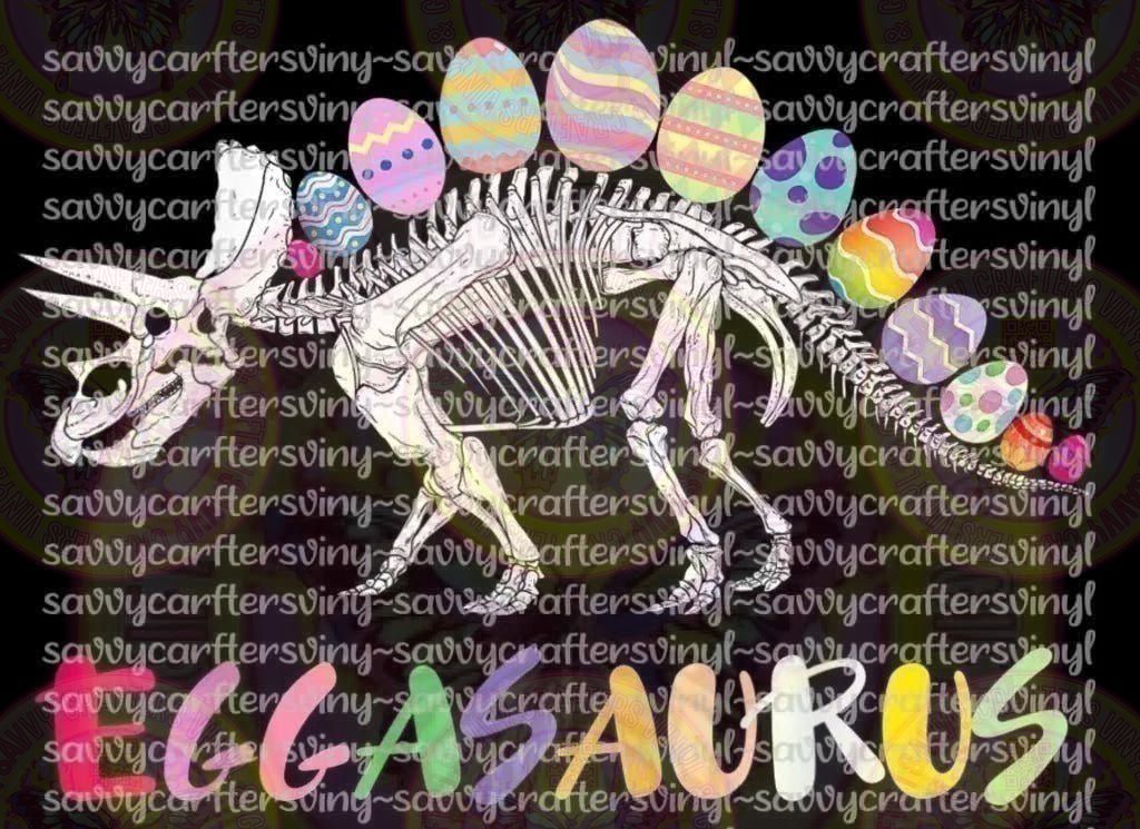 Eggasaurus Stegosaurus Easter - Savvy Crafters Vinyl & Gifts