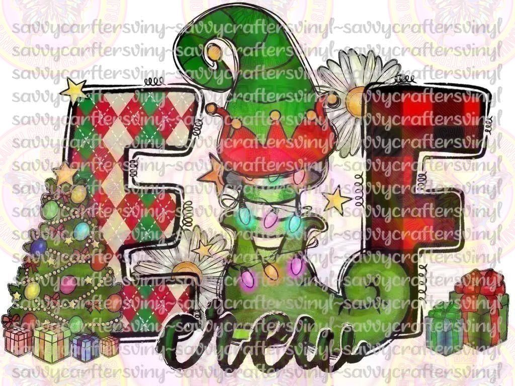 Elf Crew - Savvy Crafters Vinyl & Gifts