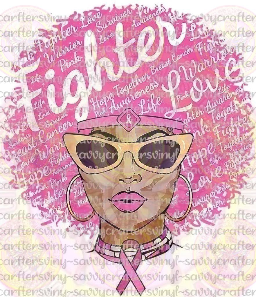 Fighter Black Queen Supporter - Savvy Crafters Vinyl & Gifts
