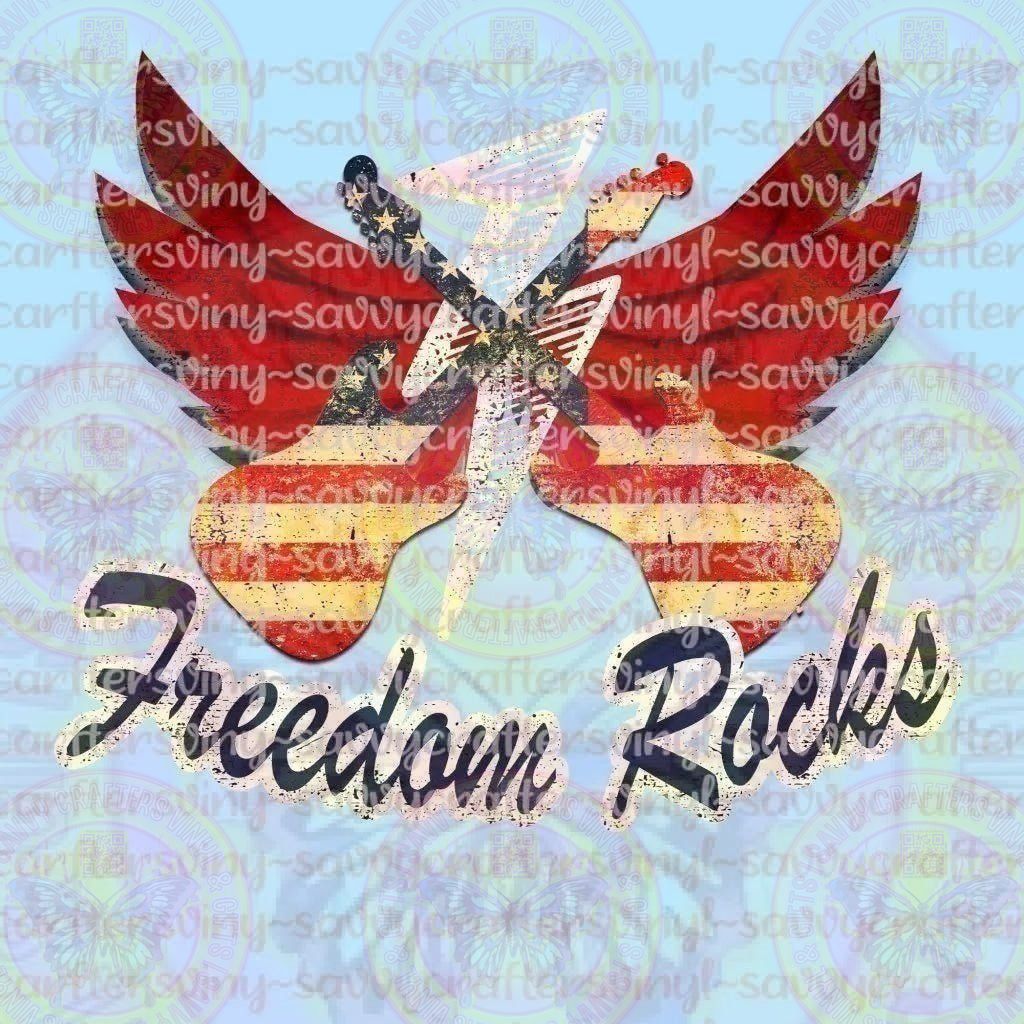 Freedom Rock - Savvy Crafters Vinyl & Gifts