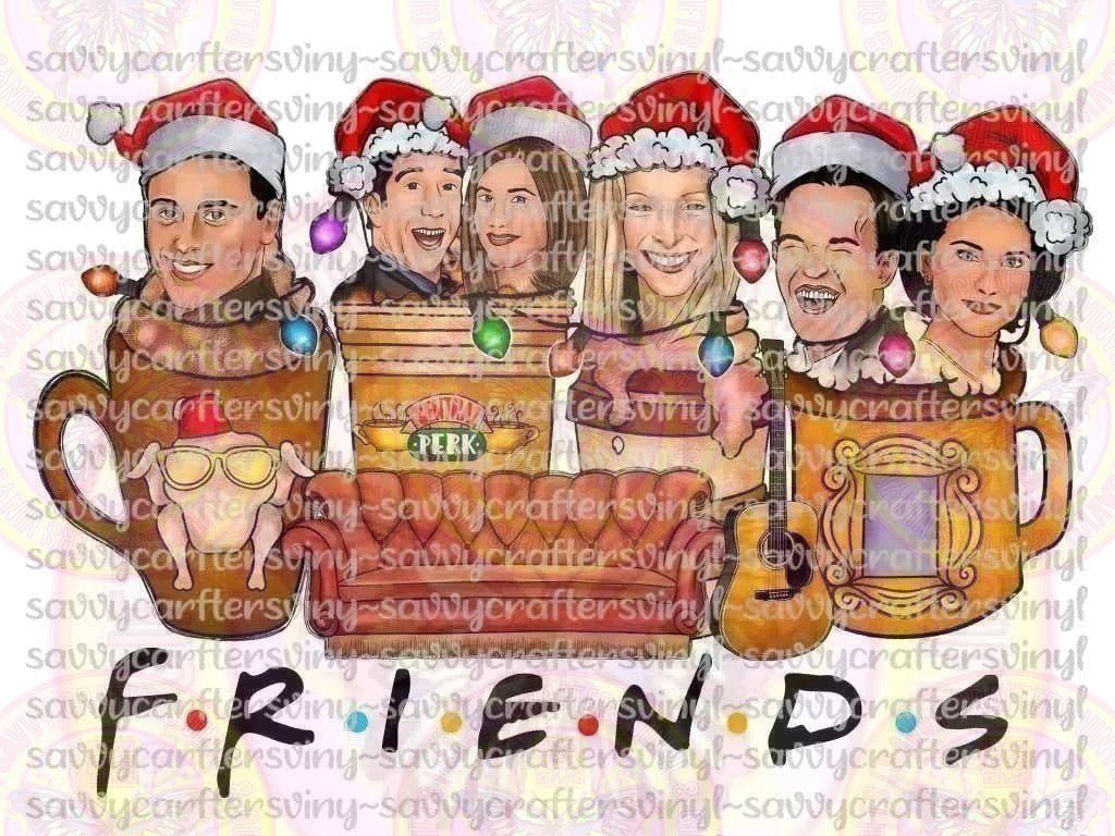 Friends Christmas Coffee - Savvy Crafters Vinyl & Gifts