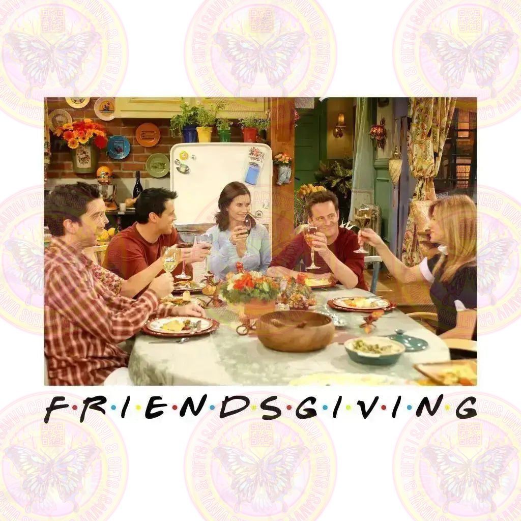 FriendsGiving Festive TV - Savvy Crafters Vinyl & Gifts