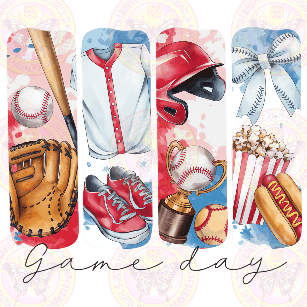 Gameday Baseball Coquette - Savvy Crafters Vinyl & Gifts