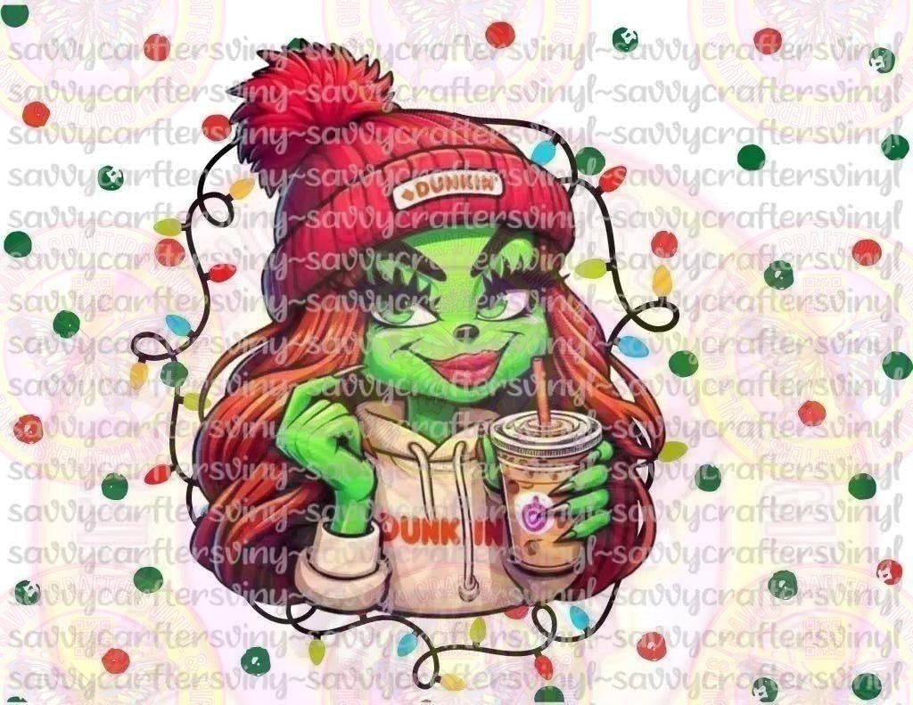 Girl Grinch Coffee Hoodie - Savvy Crafters Vinyl & Gifts