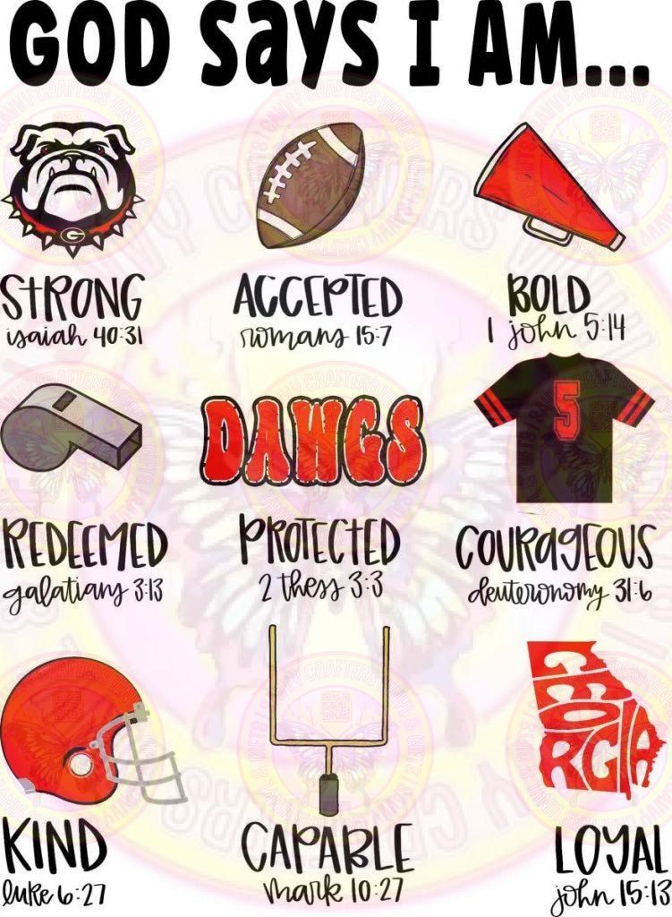 God Says I Am Dawgs - Savvy Crafters Vinyl & Gifts