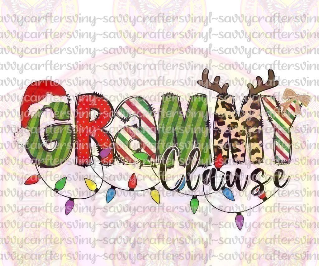 Grammy Claus - Savvy Crafters Vinyl & Gifts