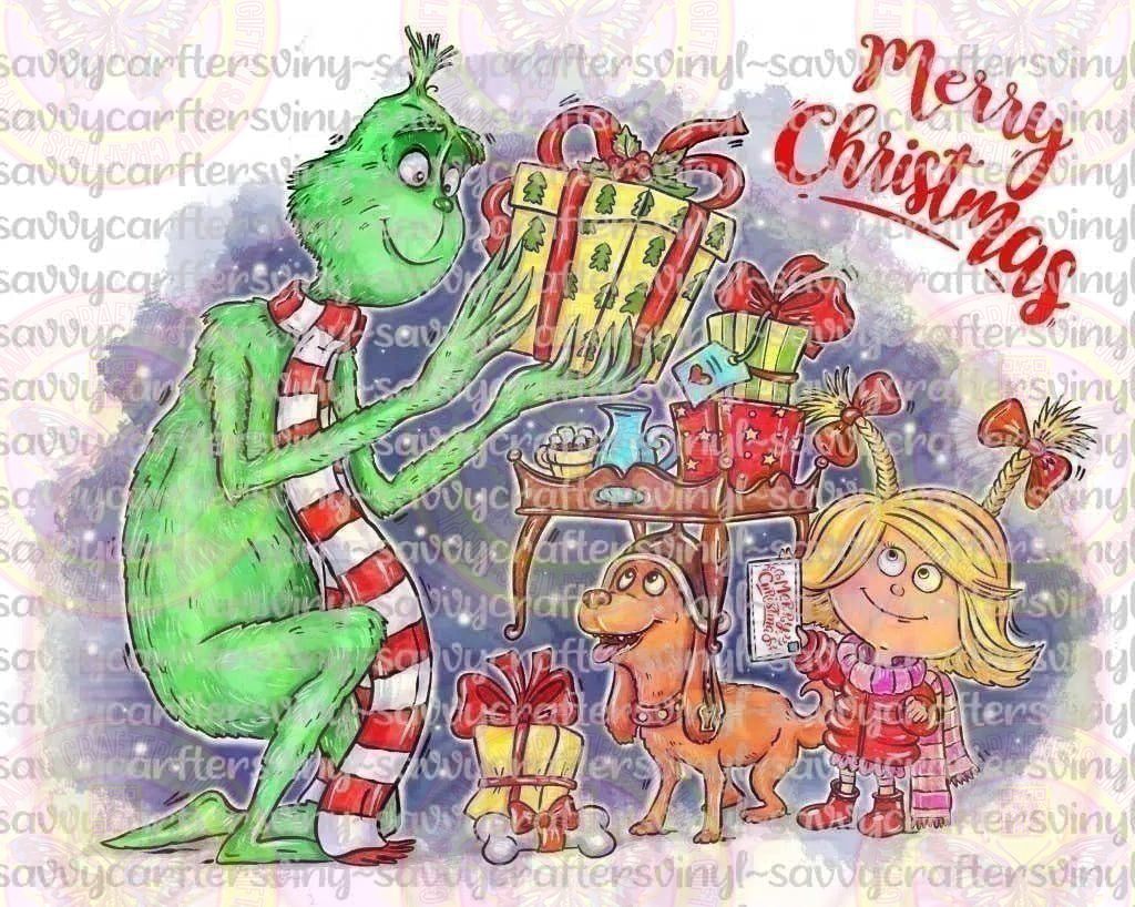 Grinch Giving Gift - Savvy Crafters Vinyl & Gifts
