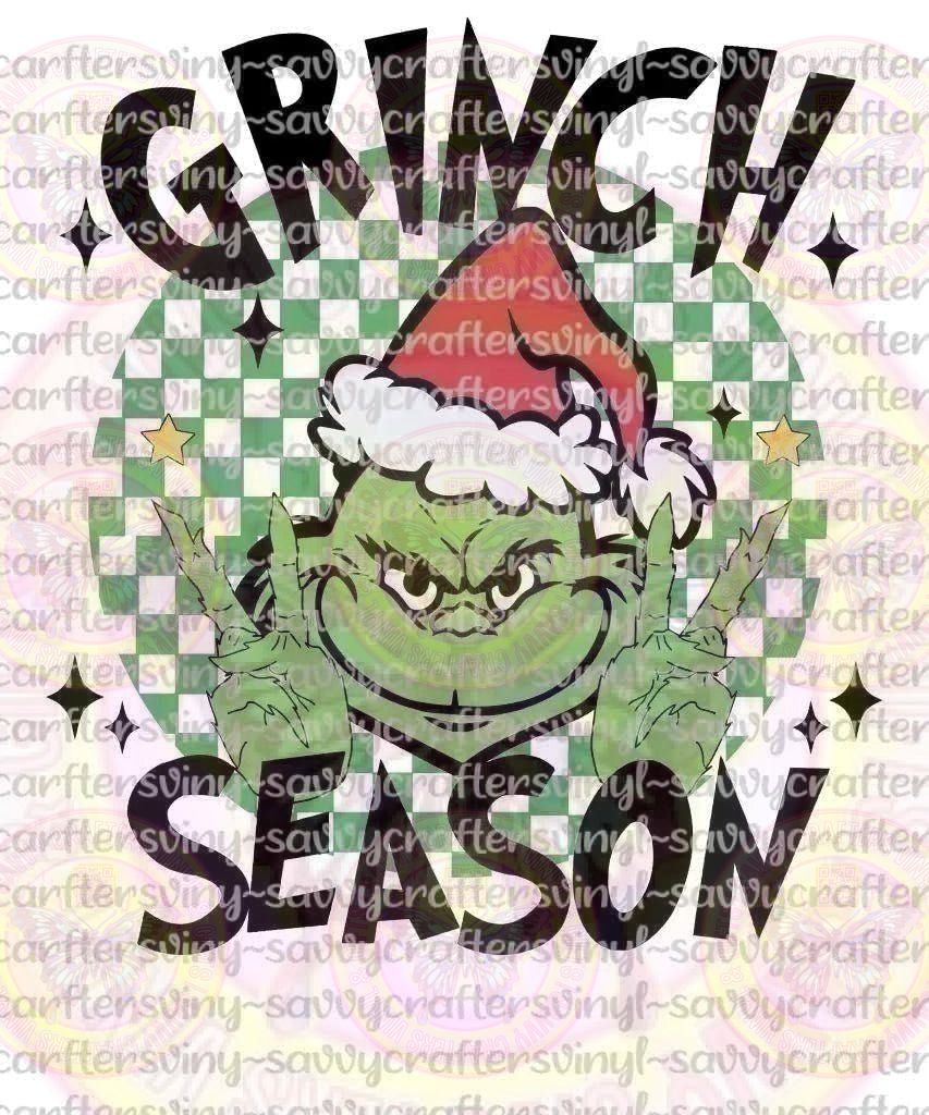 Grinch Season - Savvy Crafters Vinyl & Gifts