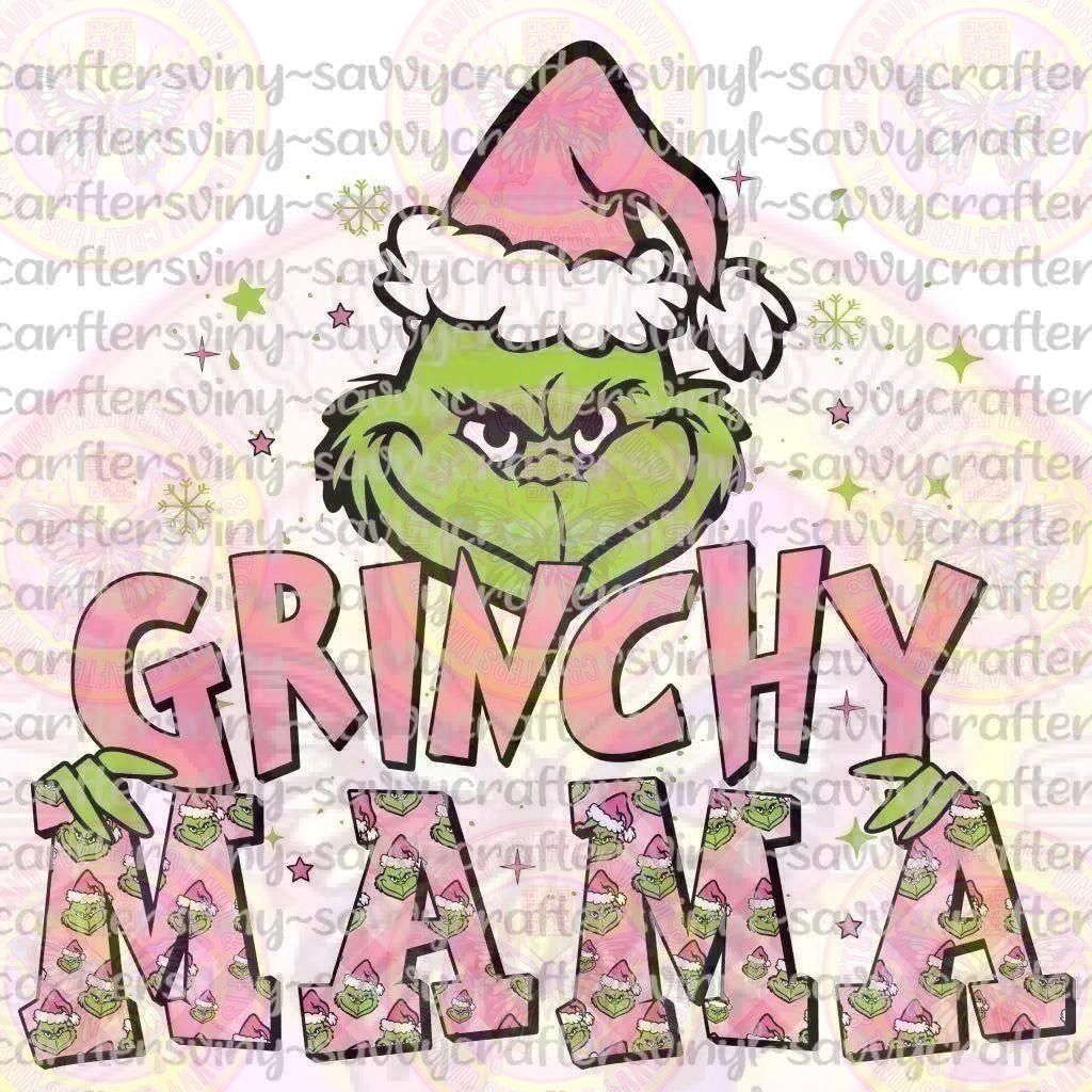 Grinchy Mama - Savvy Crafters Vinyl & Gifts