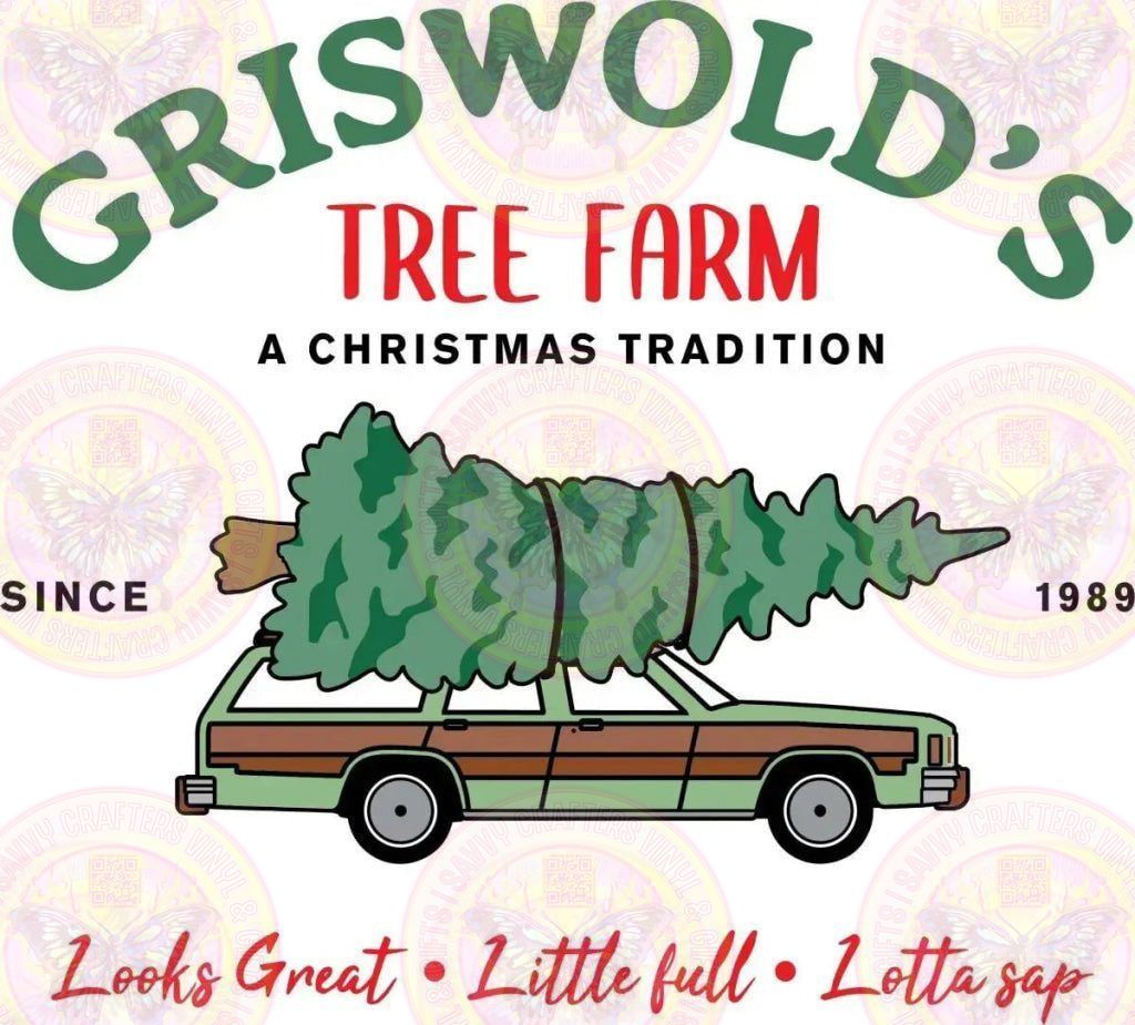 Griswolds Tree Farm - Savvy Crafters Vinyl & Gifts