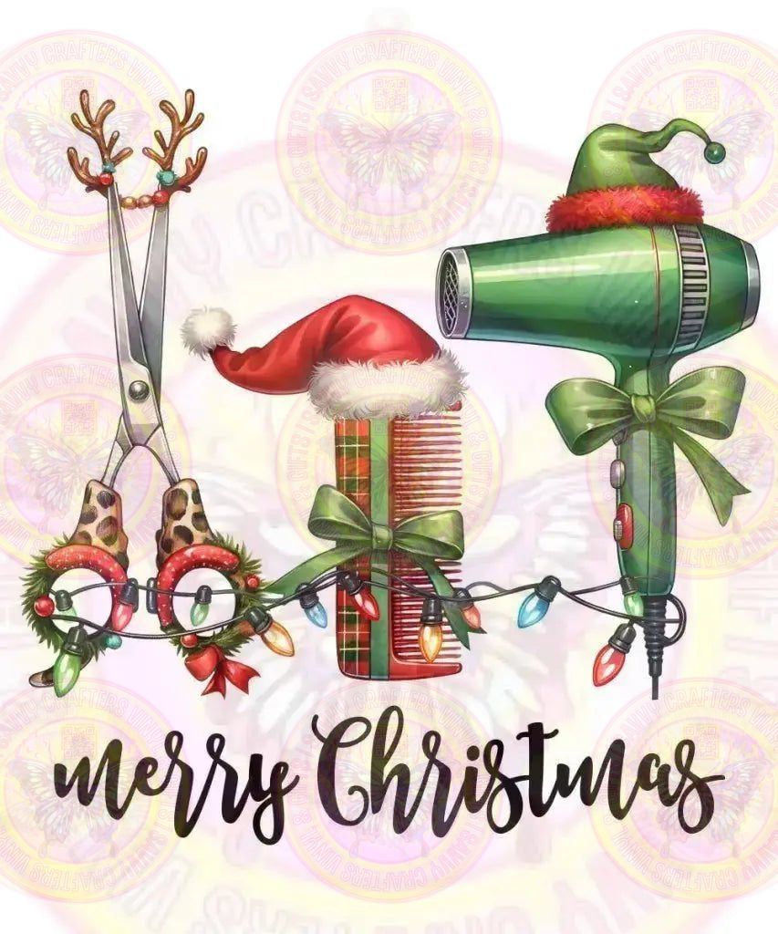 Hairstylist Christmas - Savvy Crafters Vinyl & Gifts