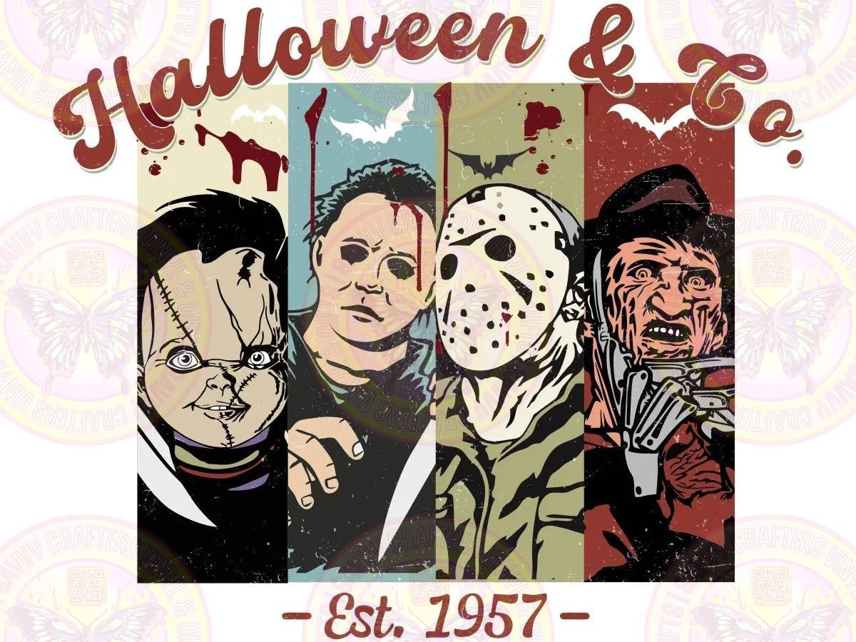 Halloween & Con Distressed - Savvy Crafters Vinyl & Gifts