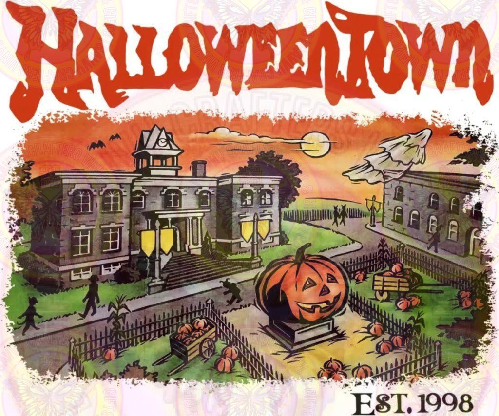 Halloweentown DTF Sublimation Transfer - Savvy Crafters Vinyl & Gifts