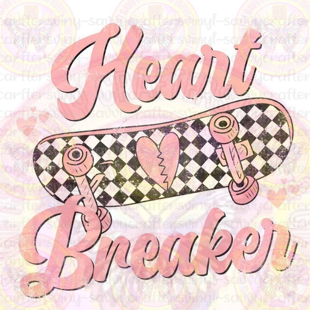 Heartbreaker Skateboard - Savvy Crafters Vinyl & Gifts