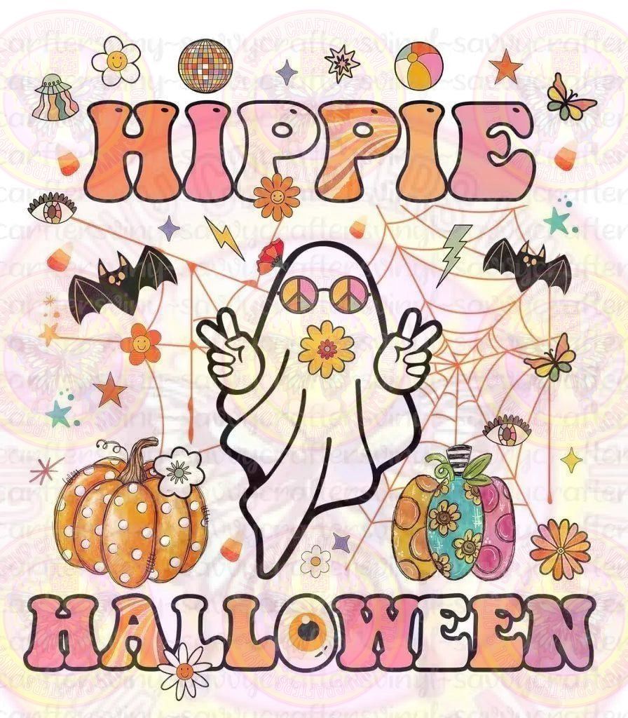 Hippie Halloween Ghost - Savvy Crafters Vinyl & Gifts