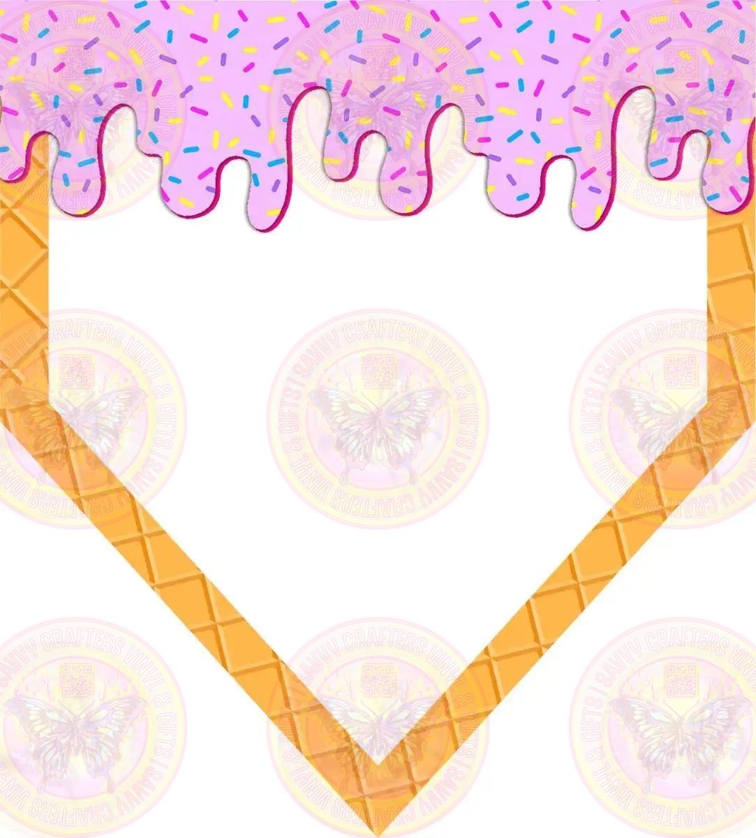 Homeplate Drip Sprinkles - Savvy Crafters Vinyl & Gifts