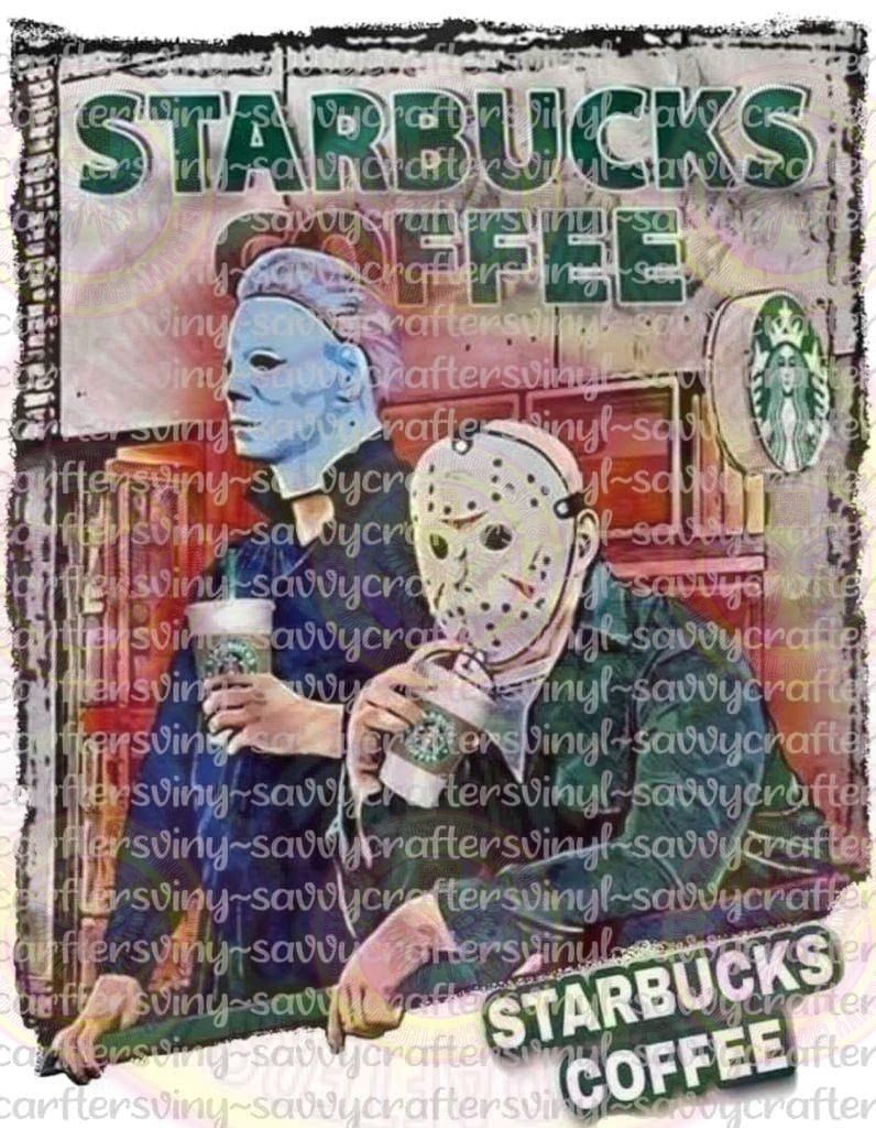 Horror at Starbucks - Savvy Crafters Vinyl & Gifts