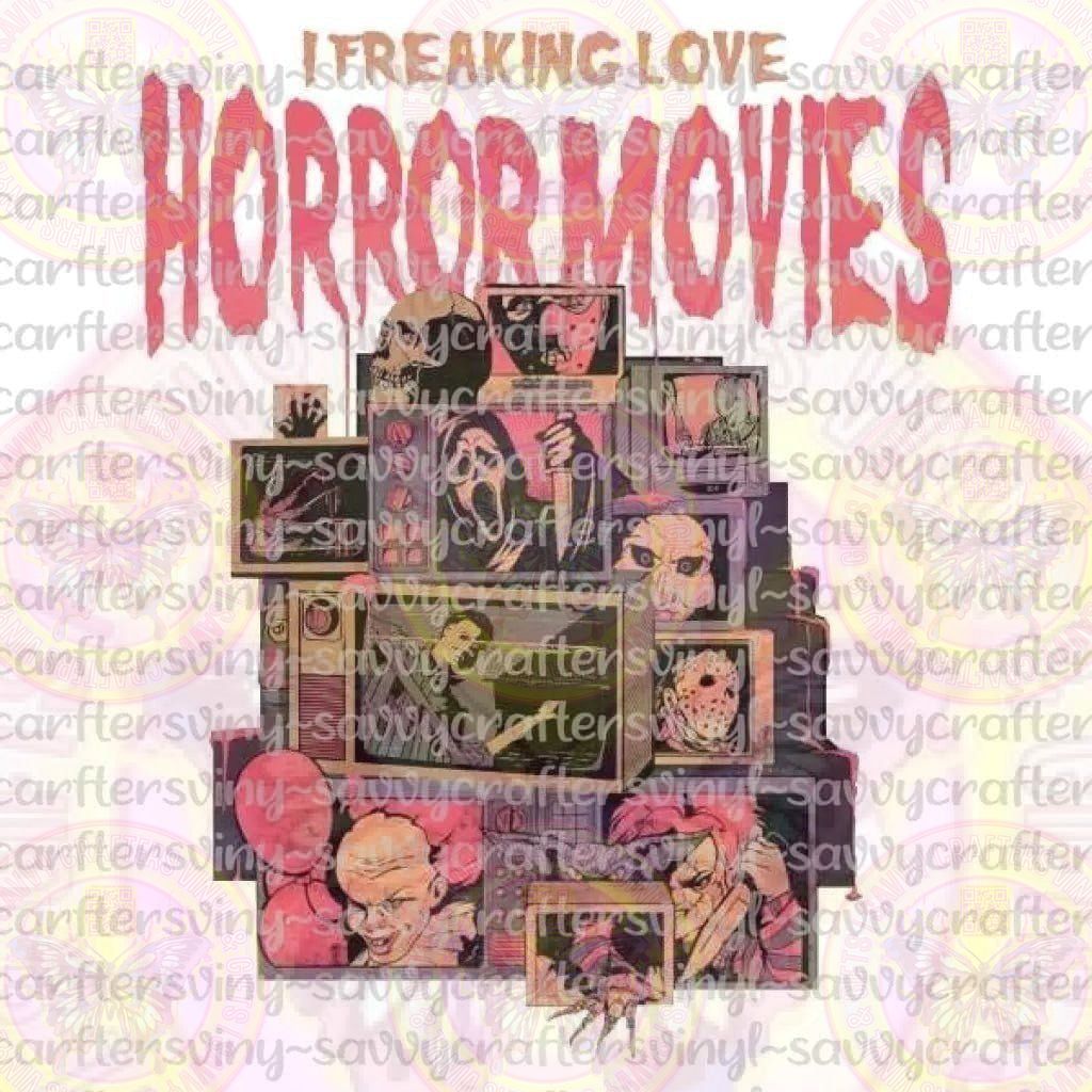 Horror Movies TV Screens Retro Vintage - Savvy Crafters Vinyl & Gifts