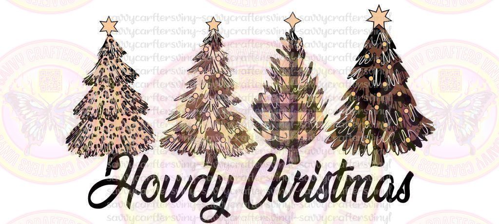 Howdy Christmas Western - Savvy Crafters Vinyl & Gifts