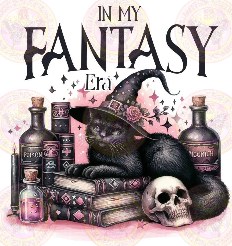 In My Fantasy Era Black Cat Pink Potion - Savvy Crafters Vinyl & Gifts