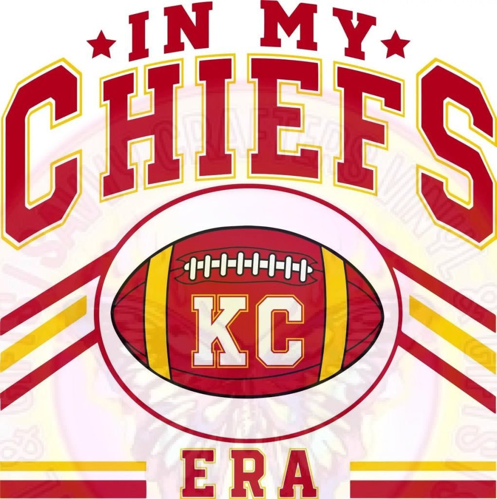 In My KC Chiefs Era - Savvy Crafters Vinyl & Gifts