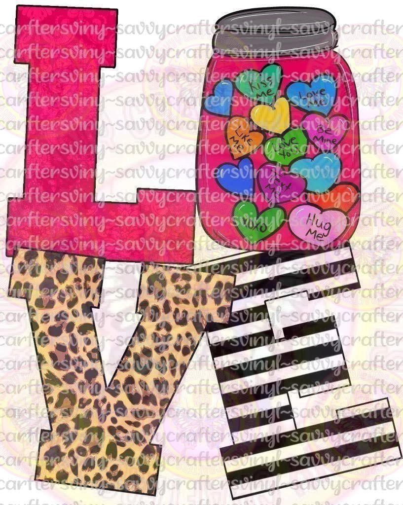 Jar of Hearts - Savvy Crafters Vinyl & Gifts