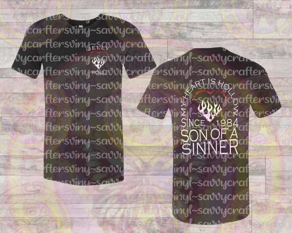 Jelly Roll With Pocket and Back Transfer - Savvy Crafters Vinyl & Gifts