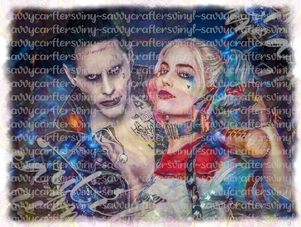 Joker and Harlequin - Savvy Crafters Vinyl & Gifts