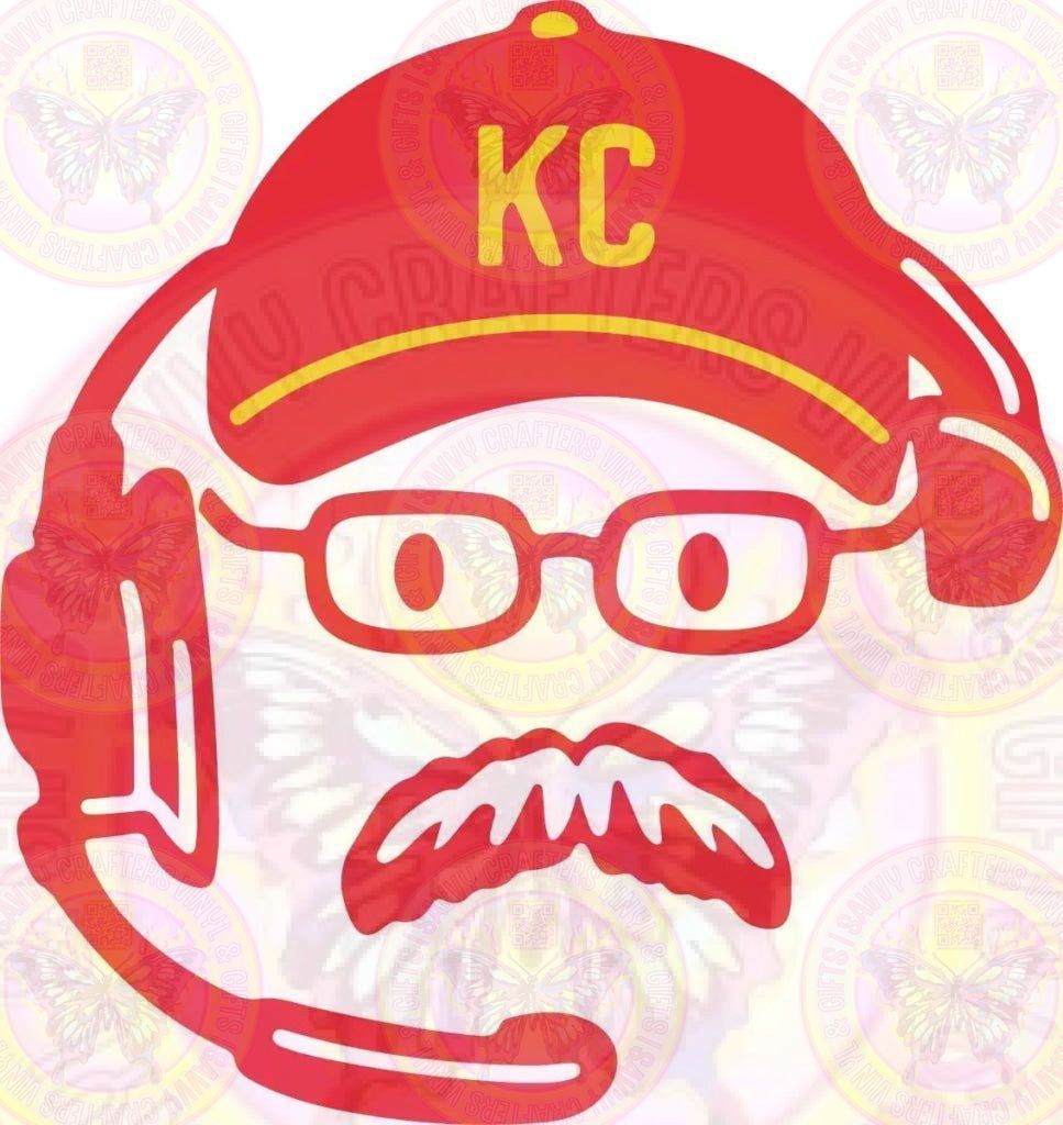 KC Chiefs Andy Reid - Savvy Crafters Vinyl & Gifts